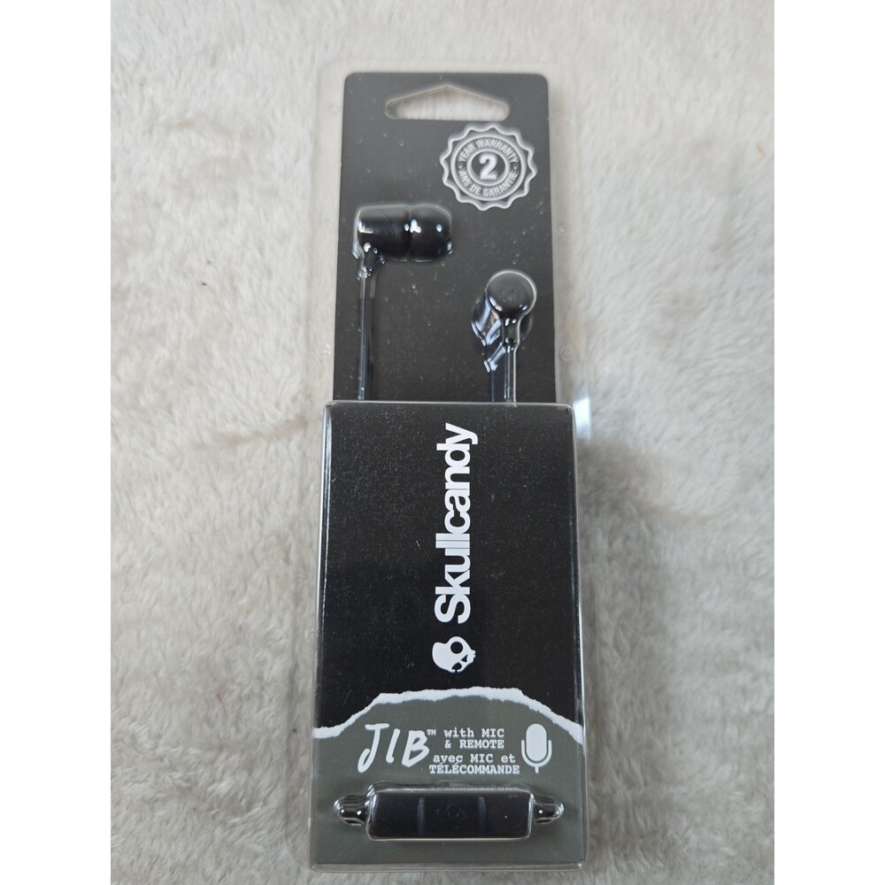Skullcandy Jib Wired Earbuds with 3.5mm Plug, Noise Isolating Fit, Built-In